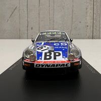 Porsche 911 RS 3.0 No.67 11th 24H Le Mans 1975 - A-C. Verney -Y. Fontaine - C. Tarnaud - 1:43 Scale Resin Model Car - Spark
