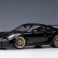 PORSCHE 911 (991.2) GT2 RS WEISSACH PACKAGE (BLACK) - 1:18 SCALE MODEL - AUTOart
