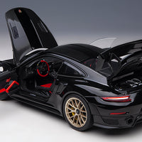 PORSCHE 911 (991.2) GT2 RS WEISSACH PACKAGE (BLACK) - 1:18 SCALE MODEL - AUTOart