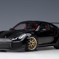 PORSCHE 911 (991.2) GT2 RS WEISSACH PACKAGE (BLACK) - 1:18 SCALE MODEL - AUTOart