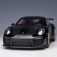 PORSCHE 911 (991.2) GT2 RS WEISSACH PACKAGE (BLACK) - 1:18 SCALE MODEL - AUTOart