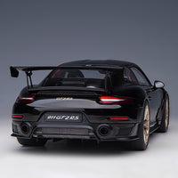 PORSCHE 911 (991.2) GT2 RS WEISSACH PACKAGE (BLACK) - 1:18 SCALE MODEL - AUTOart