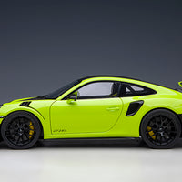PORSCHE 911 (991.2) GT2 RS WEISSACH PACKAGE - ACID GREEN - 1:18 SCALE MODEL - AUTOart