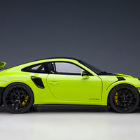 PORSCHE 911 (991.2) GT2 RS WEISSACH PACKAGE - ACID GREEN - 1:18 SCALE MODEL - AUTOart
