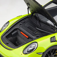 PORSCHE 911 (991.2) GT2 RS WEISSACH PACKAGE - ACID GREEN - 1:18 SCALE MODEL - AUTOart