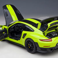 PORSCHE 911 (991.2) GT2 RS WEISSACH PACKAGE - ACID GREEN - 1:18 SCALE MODEL - AUTOart