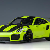 PORSCHE 911 (991.2) GT2 RS WEISSACH PACKAGE - ACID GREEN - 1:18 SCALE MODEL - AUTOart
