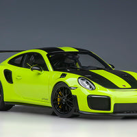 PORSCHE 911 (991.2) GT2 RS WEISSACH PACKAGE - ACID GREEN - 1:18 SCALE MODEL - AUTOart