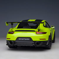 PORSCHE 911 (991.2) GT2 RS WEISSACH PACKAGE - ACID GREEN - 1:18 SCALE MODEL - AUTOart