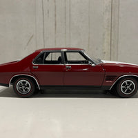 HOLDEN HQ GTS MONARO - BURGUNY SEDAN - 1:18 DIECAST MODEL