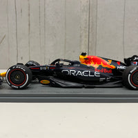Oracle Red Bull Racing RB18 No.1 Oracle Red Bull Racing - Winner Miami GP 2022 - Max Verstappen. With Acrylic Cover - 1:18 Scale Resin Model Car