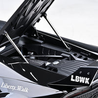 LIBERTY WALK LB SILHOUETTE WORKS HURACAN GT (BLACK) - 1:18 Scale Model - AUTOart