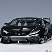 LIBERTY WALK LB SILHOUETTE WORKS HURACAN GT (BLACK) - 1:18 Scale Model - AUTOart