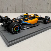 McLaren MCL36 No.4 McLaren F1 Team - Miami GP 2022 - Lando Norris - 1:43 Scale Resin Model Car - Spark