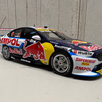 HOLDEN ZB COMMODORE - RED BULL AMPOL RACING - SHANE VAN GISBERGEN #97 - Bunnings Trade Perth Supernight Race 10 - 600th Holden Race Win - Winner - 1:18 Scale - Diecast Model - Biante - RRP $279 NOW $229