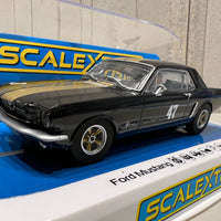 Scalextric Ford Mustang Black and Gold