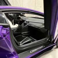 LAMBORGHINI AVENTADOR SVJ (VIOLA PASIFAE/PEARL PURPLE) 1:18 - AUTOART