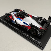 Oreca 07 - Gibson No.13 TDS Racing x VAILLANTE - 8th 24H Le Mans 2022 - N. de Vries - M. Beche - T. van der Helm - 1:43 Scale Resin Model Car - Spark