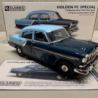 Holden FC Special Cambridge Blue over Teal Blue - 1:18 Scale Diecast Model