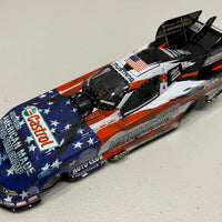 John Force "AMERICAN MADE 16X CHAMP" 2014 Mustang Funny Car - 1:24 Scale Diecast Model - ACTION