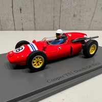Cooper T51 No.18 Dutch GP 1960 - Maurice Trintignant - 1:43 Scale Resin Model Car - Spark