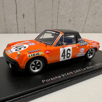 Porsche 914/6 No.46 24H Le Mans 1971 - P. Keller - J. Sage - 1:43 Scale Resin Model Car