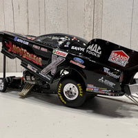 JOHN FORCE 2009 SUMMIT MOTORSPORTS PARK "NIGHTSTALKER" MUSTANG FUNNY CAR - 1:24 SCALE DIECAST MODEL - ACTION