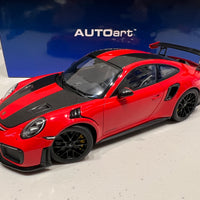 PORSCHE 911 (991.2) GT2 RS WEISSACH PACKAGE ( GUARDS RED ) AUTOART 1:18