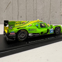 Oreca 07 - Gibson No.34 Inter Europol Competition - 24H Le Mans 2022 - J. Śmiechowski - A. Brundle - E. Gutierrez - 1:43 Scale Resin Model Car - Spark