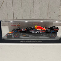 Oracle Red Bull Racing RB18 No.11 Oracle Red Bull Racing - Winner Monaco GP 2022 - Sergio Pérez - 1:43 Scale Resin Model Car - Spark