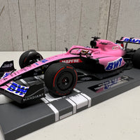 BWT ALPINE F1 TEAM A522 - FERNANDO ALONSO - BAHRAIN GP 2022 - 1:18 Scale Resin Model Car - Minichamps