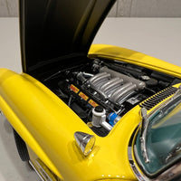Mercedes Benz 300SL Roadster (W198) 1958 Yellow With Hardtop - 1:18 Scale Diecast Model - MiniChamps