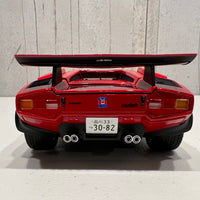 Lamborghini Countach Walter Wolf - Red - 1:18 Scale Diecast Model Car - KYOSHO