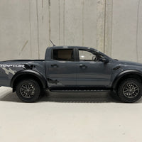 Ford Ranger Raptor - Conquer Grey 1:18 Resin Model - Authentic Collectables