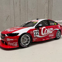 Chris Pither - PremiAir Coca-Cola Racing #22 Holden ZB Commodore - 2022 Repco Supercars Championship Season - 1:18 Scale Model - AUTHENTIC COLLECTABLES