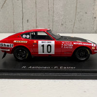 Datsun 240Z No.10 18th Monte Carlo 1973 - R. Aaltonen - P. Easter - 1:43 Scale Resin Model Car
