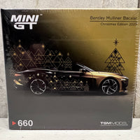 BENTLEY MULLINER BACALAR - 2023 CHRISTMAS EDITION - 1:64 SCALE DIECAST MODEL - MINI GT