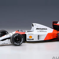 A.SENNA #1 - McLAREN HONDA MP4/6 JAPANESE GP 1991 (WITH McLAREN LOGO) - 1:18 SCALE MODEL - AUTOart