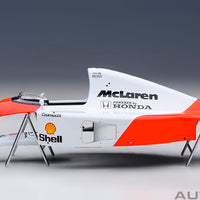 A.SENNA #1 - McLAREN HONDA MP4/6 JAPANESE GP 1991 (WITH McLAREN LOGO) - 1:18 SCALE MODEL - AUTOart