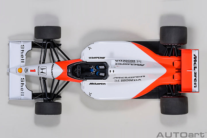 A.SENNA #1 - McLAREN HONDA MP4/6 JAPANESE GP 1991 (WITH McLAREN LOGO)
