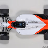 A.SENNA #1 - McLAREN HONDA MP4/6 JAPANESE GP 1991 (WITH McLAREN LOGO) - 1:18 SCALE MODEL - AUTOart