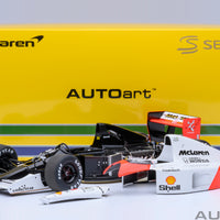 A.SENNA #1 - McLAREN HONDA MP4/6 JAPANESE GP 1991 (WITH McLAREN LOGO) - 1:18 SCALE MODEL - AUTOart