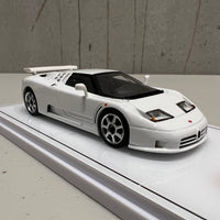 Bugatti EB110 Super Sport Bianco Monaco - 1:43 Scale Resin Model Car - TSM