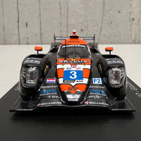 Oreca 07 - Gibson No.3 DKR Engineering - 24H Le Mans 2022 - L. Hörr - J. Glorieux - A. Cougnaud - 1:43 Scale Resin Model Car - Spark