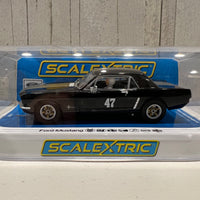 Scalextric Ford Mustang Black and Gold