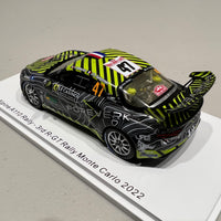 Alpine A110 Rally No.47 Rally Monte Carlo 2022 - François Delecour - Jean-Rodolphe Guigonnet - 1:43 Scale Resin Model Car - Spark