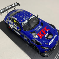 MERCEDES-AMG GT3 - 2022 GT WORLD CHALLENGE AUSTRALIA - TRIPLE EIGHT RACE ENGINEERING #888 - VAN GISBERGEN/PRINCE IBRAHIM - PHILLIP ISLAND GRAND PRIX CIRCUIT - RACE 1 - 3RD PLACE - 1:18 SCALE