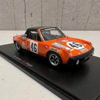 Porsche 914/6 No.46 24H Le Mans 1971 - P. Keller - J. Sage - 1:43 Scale Resin Model Car