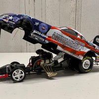John Force "AMERICAN MADE 16X CHAMP" 2014 Mustang Funny Car - 1:24 Scale Diecast Model - ACTION
