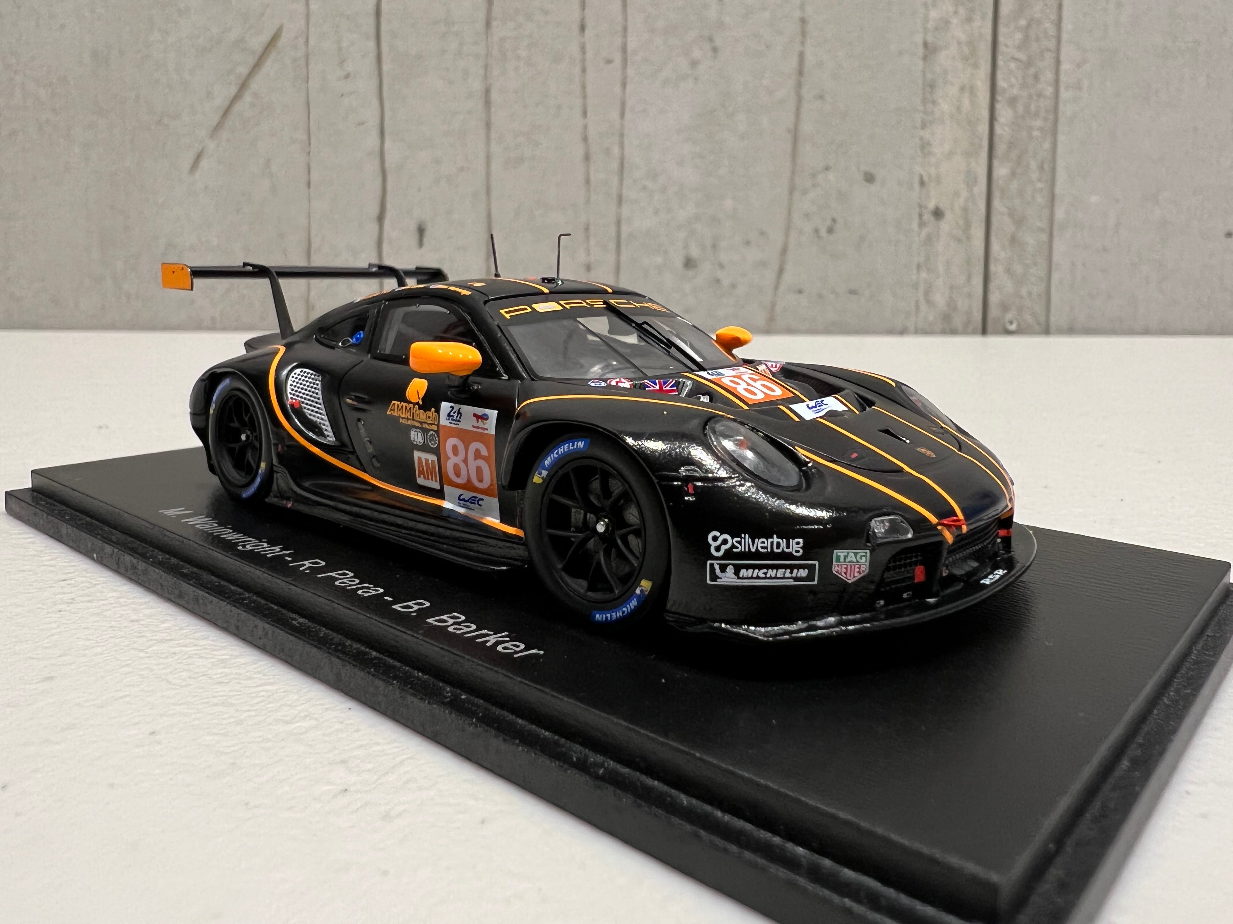 SPARK-MODEL Y276 Scale 1/64 | PORSCHE 911 991 RSR-19 4.2L TEAM GR RACING N 86 24h LE MANS 2022 Michael Wainwright Riccardo Pera Ben Barker